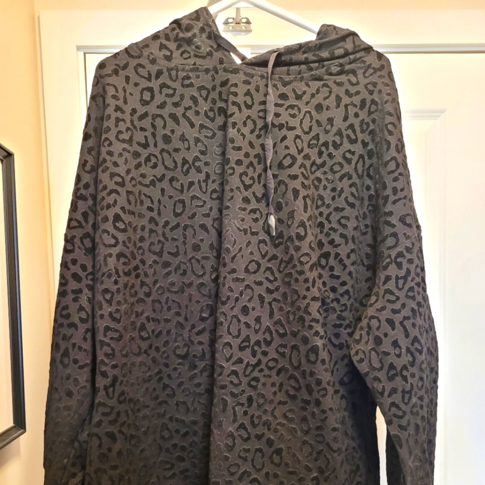 City Chic black hoodie 3x